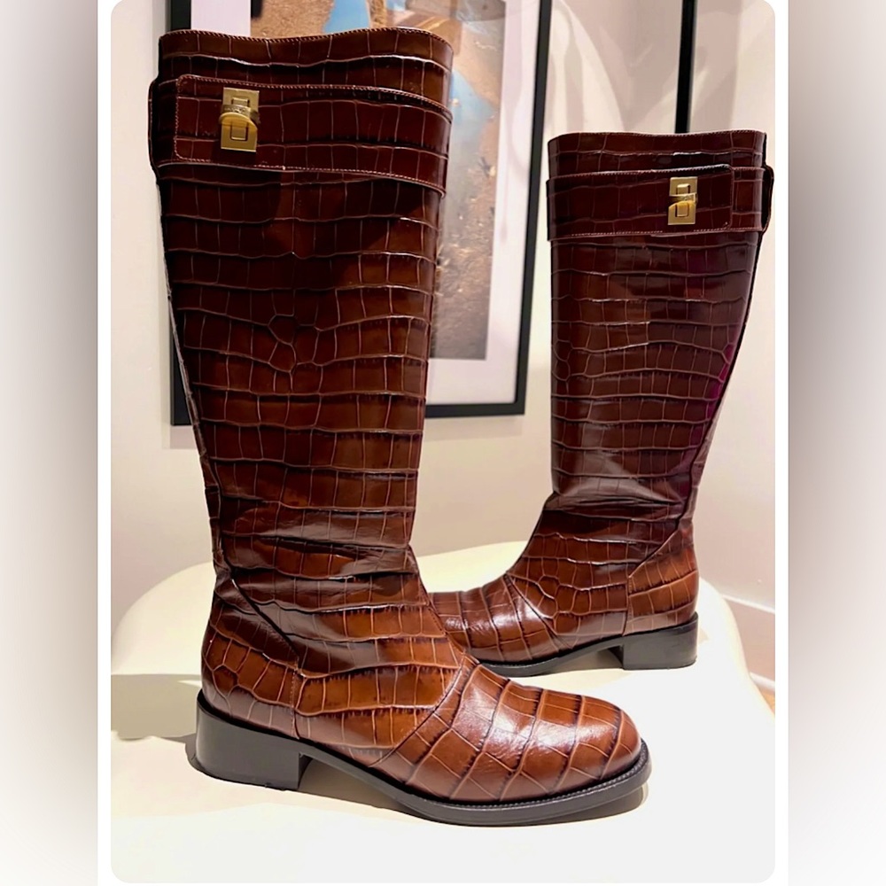 Max Mara Leather Boots IT39/US8
